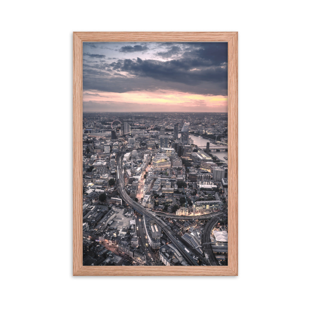 London Skyline Framed Print