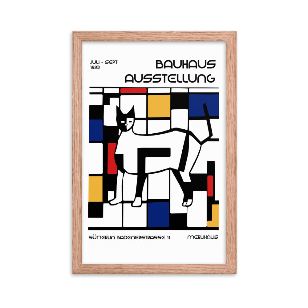 Bauhaus Austellung - Sütterlin Badenerstrasse Framed Print