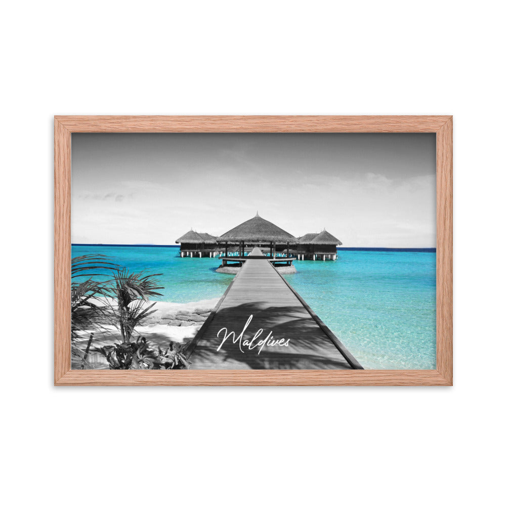 Maldives Framed Print