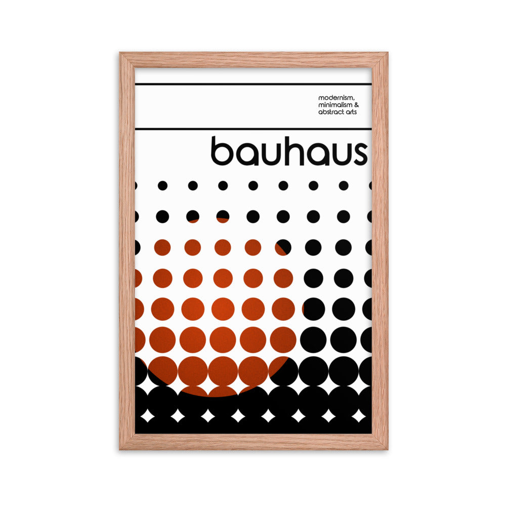 Bauhaus Transient Framed Print