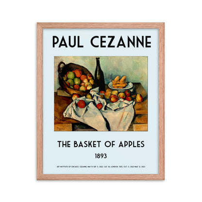 Basket of Apples by Paul Cezanne Framed Print
