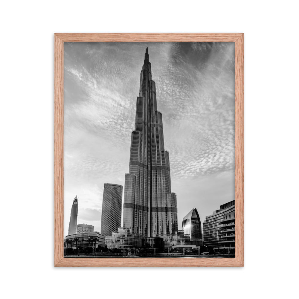 Burj Khalifa Framed Print