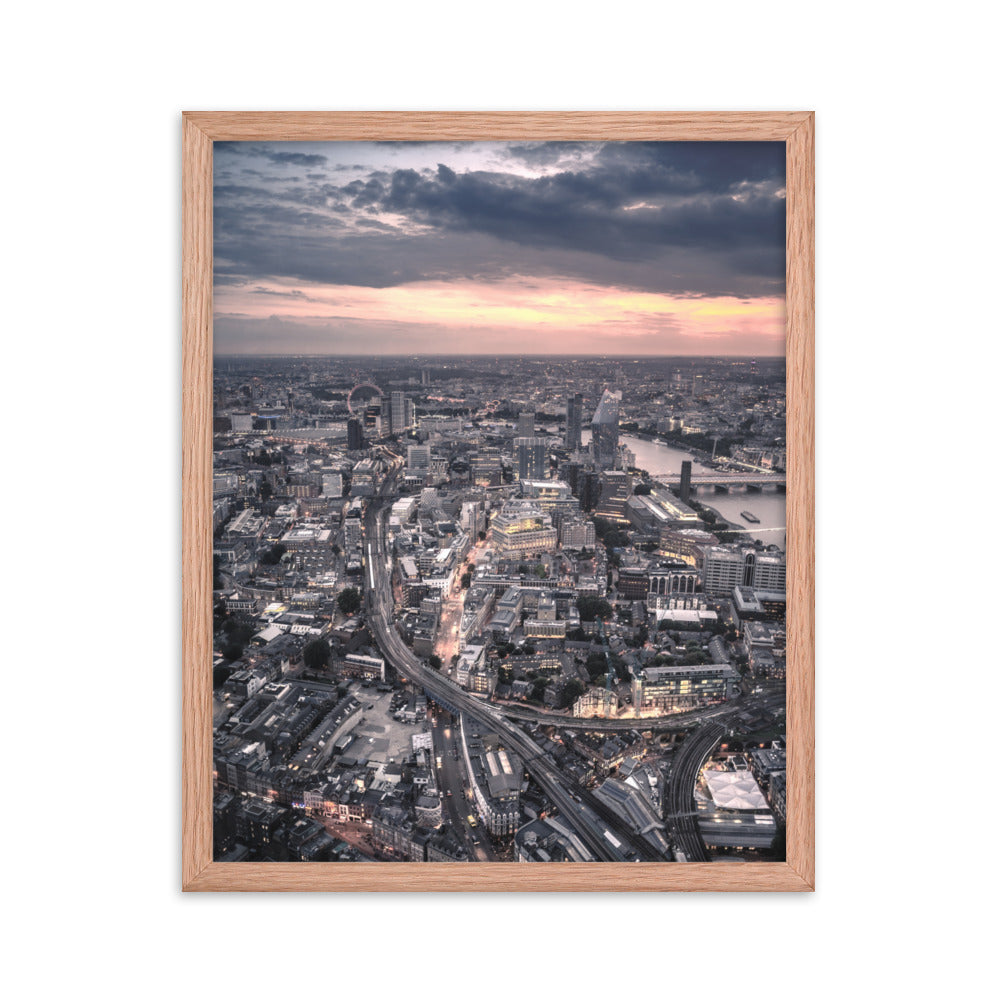 London Skyline Framed Print