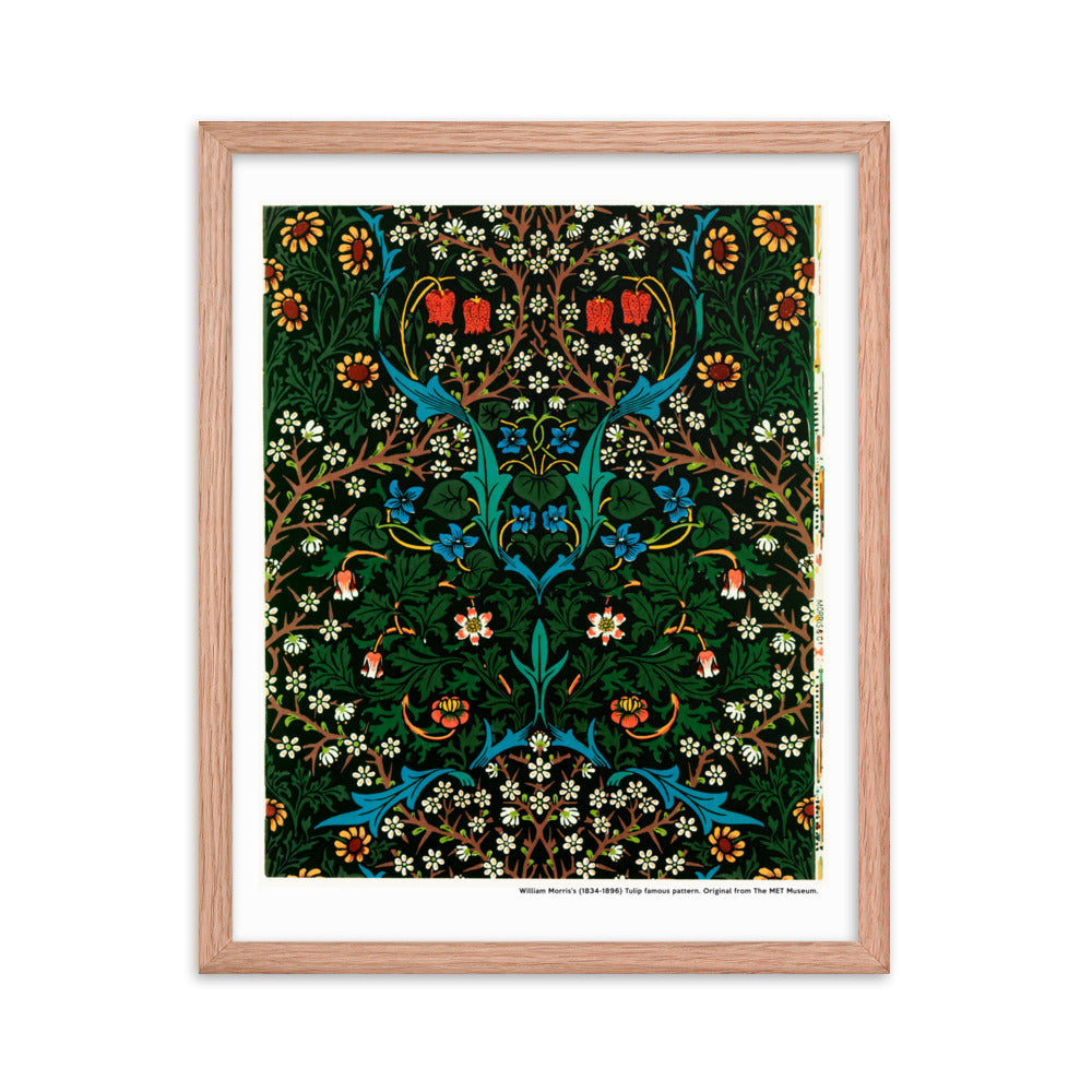 Tulip - William Morris Framed Print