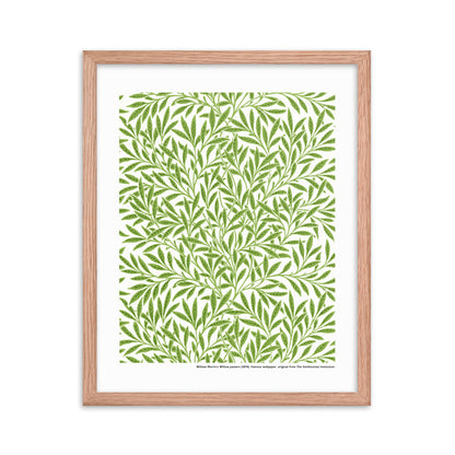 Willow Pattern - William Morris Framed Print