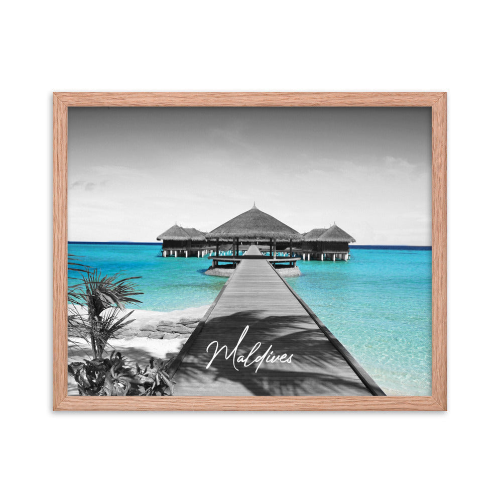 Maldives Framed Print