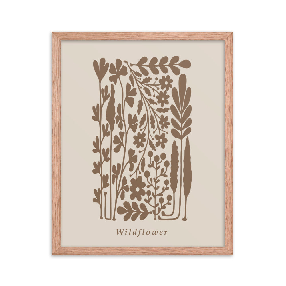 Wildflower Framed Print