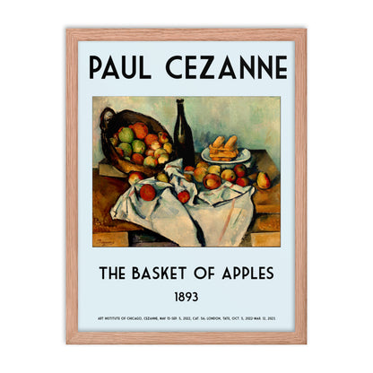 Basket of Apples by Paul Cezanne Framed Print