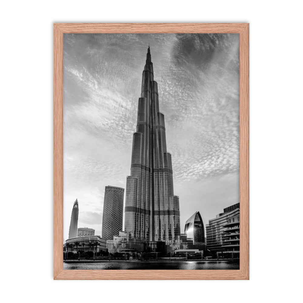 Burj Khalifa Framed Print