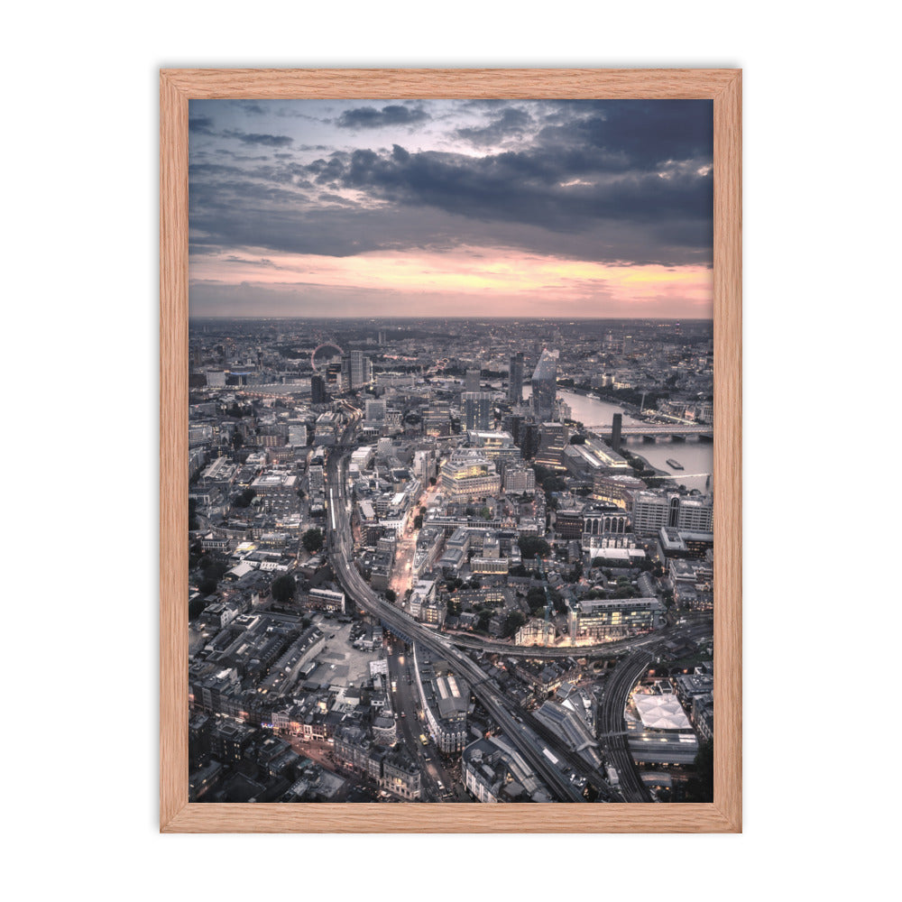 London Skyline Framed Print