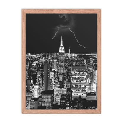 New York Skyline Framed Print