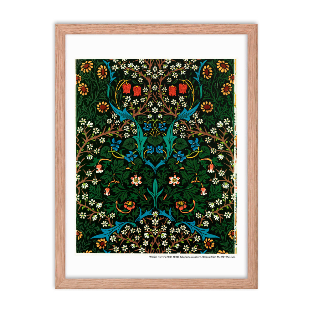 Tulip - William Morris Framed Print