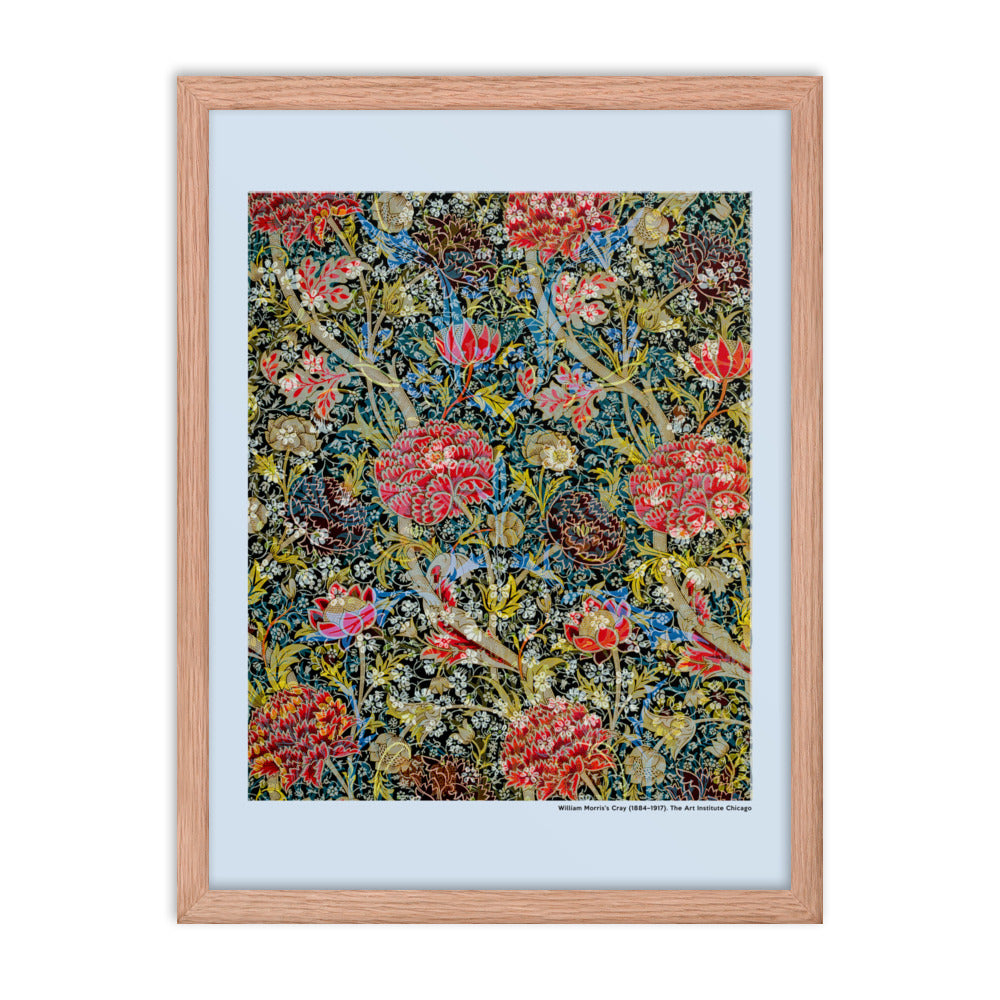 Cray - William Morris Framed Print