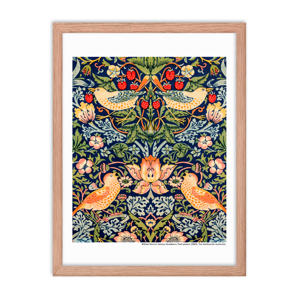 Strawberry Thief - William Morris Framed Print