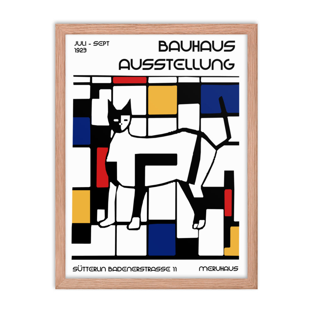 Bauhaus Austellung - Sütterlin Badenerstrasse Framed Print