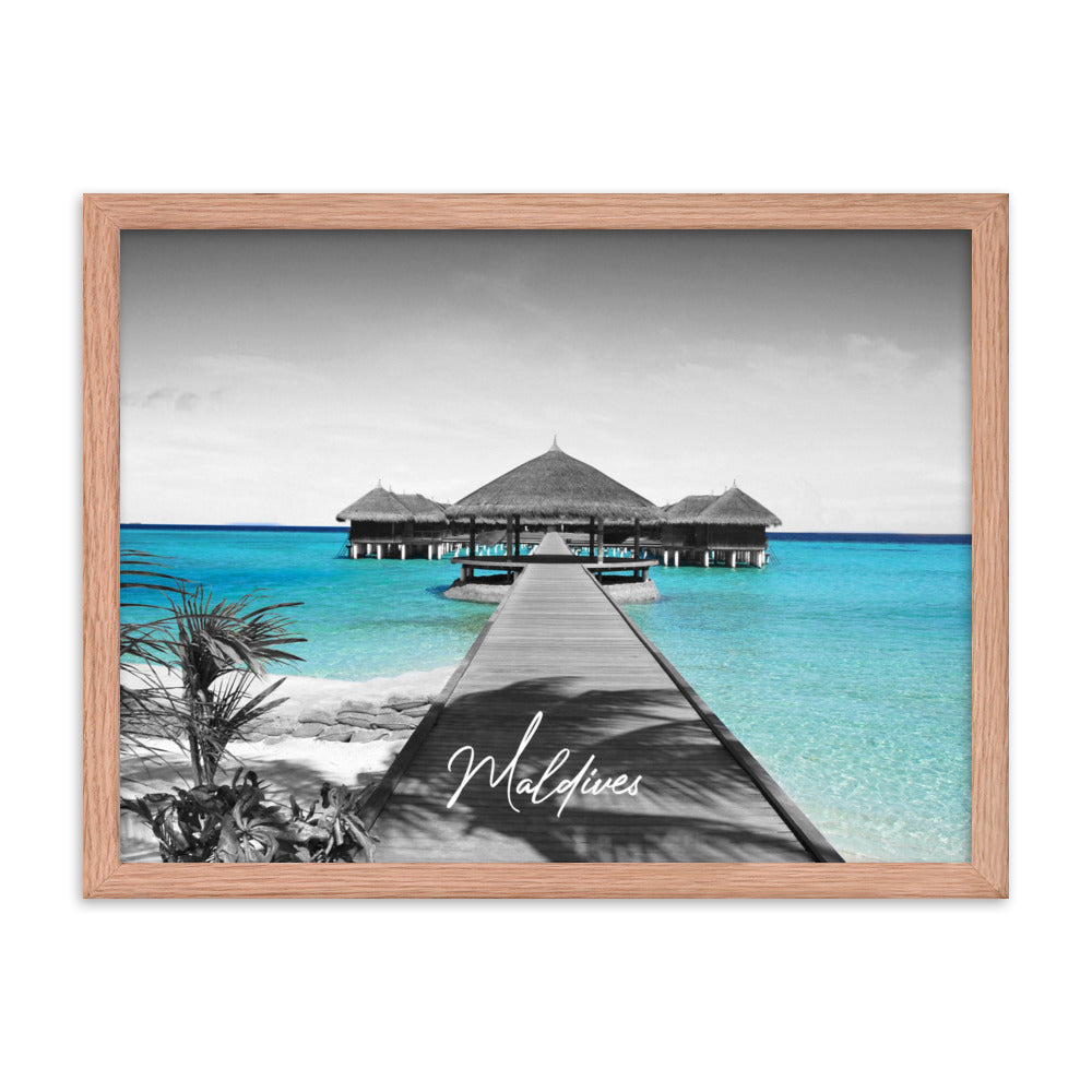 Maldives Framed Print