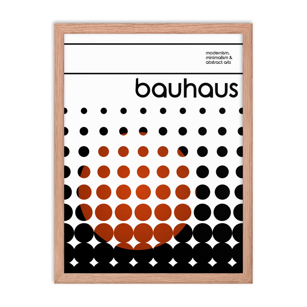 Bauhaus Transient Framed Print