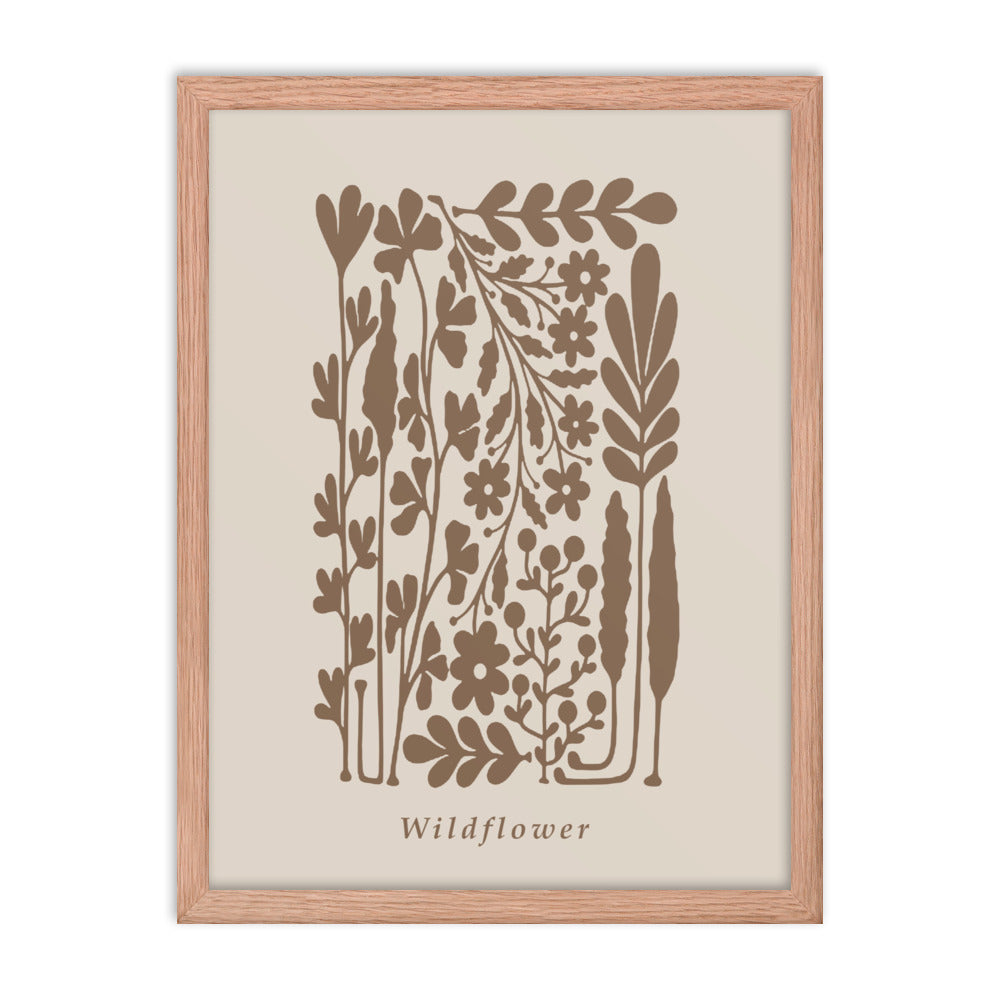 Wildflower Framed Print