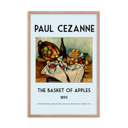Basket of Apples by Paul Cezanne Framed Print