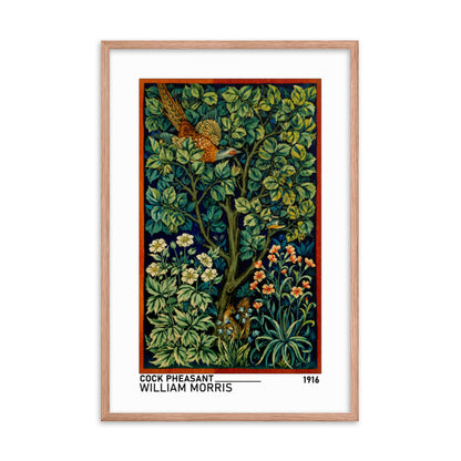 William Morris - Cock Pheasant Framed Print