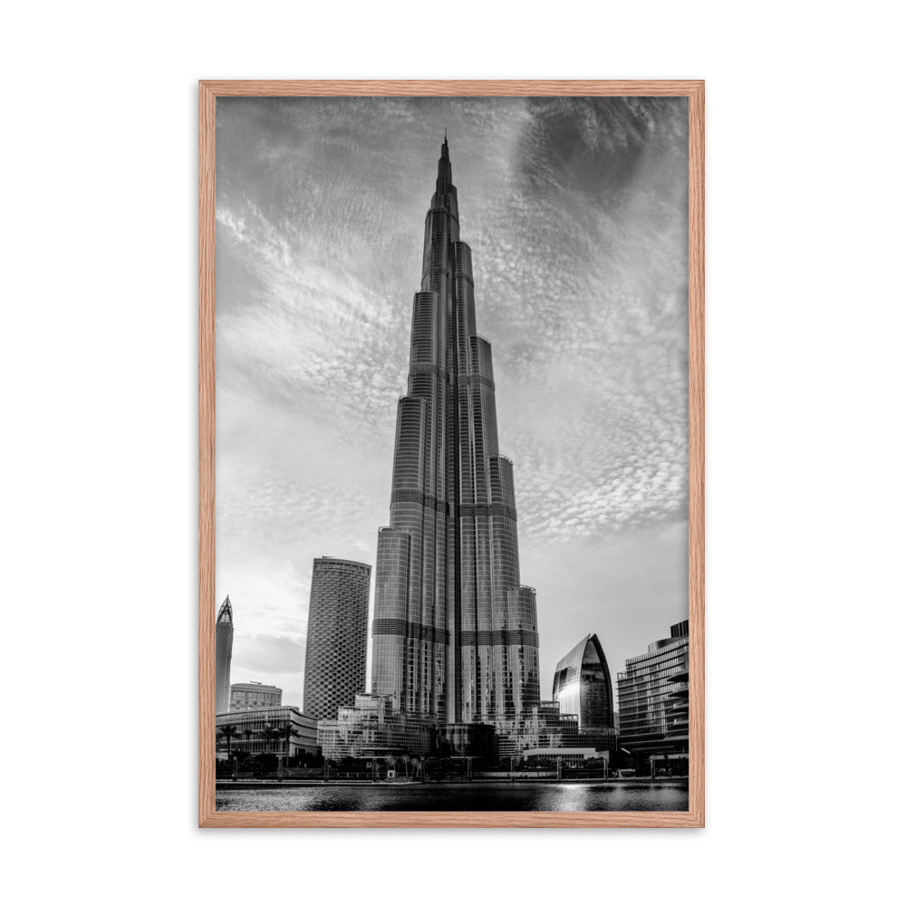 Burj Khalifa Framed Print