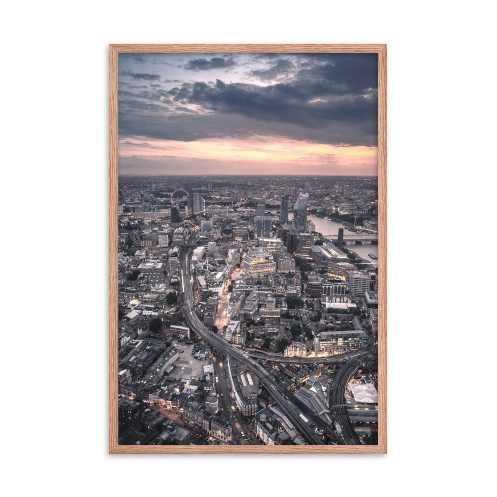 London Skyline Framed Print