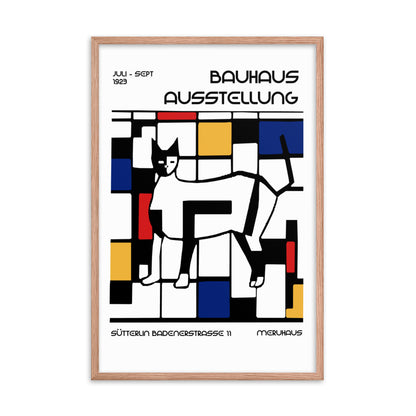 Bauhaus Austellung - Sütterlin Badenerstrasse Framed Print