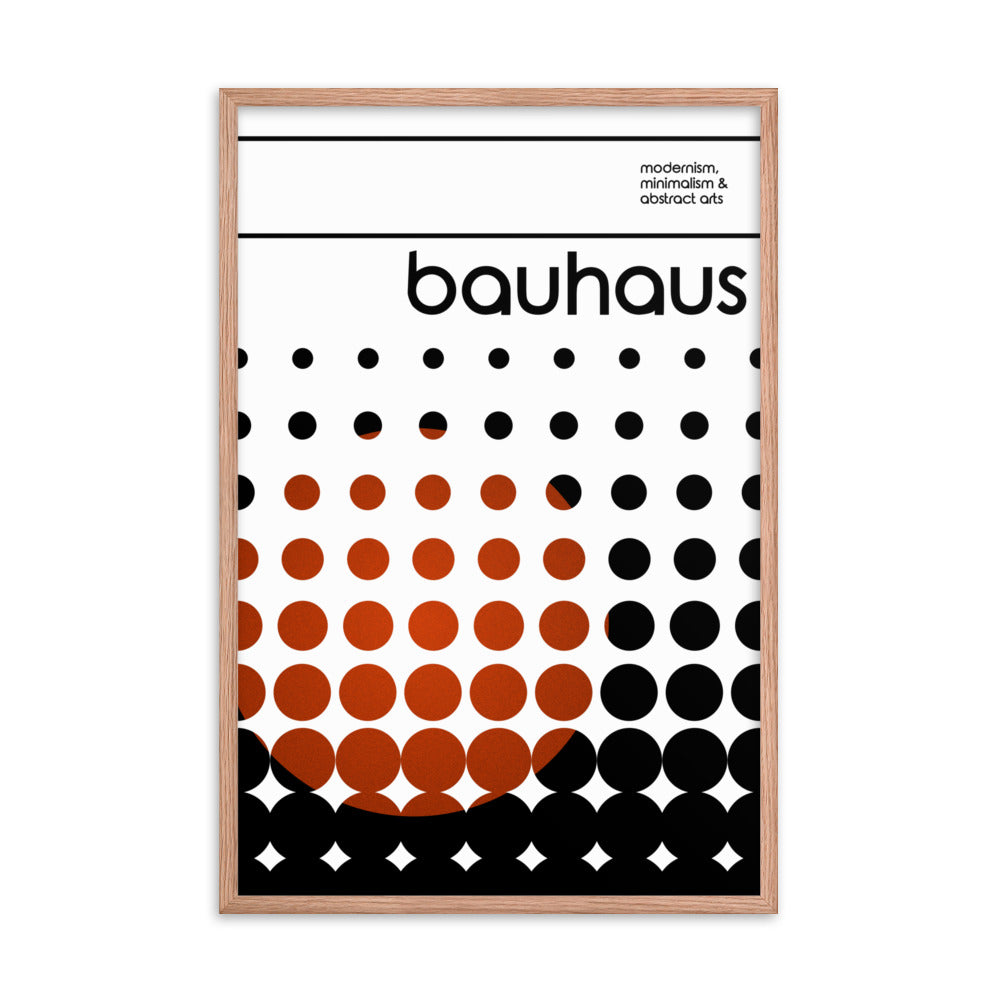 Bauhaus Transient Framed Print