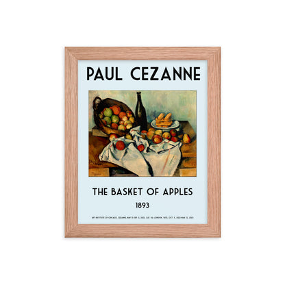 Basket of Apples by Paul Cezanne Framed Print