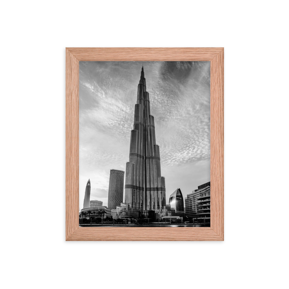 Burj Khalifa Framed Print