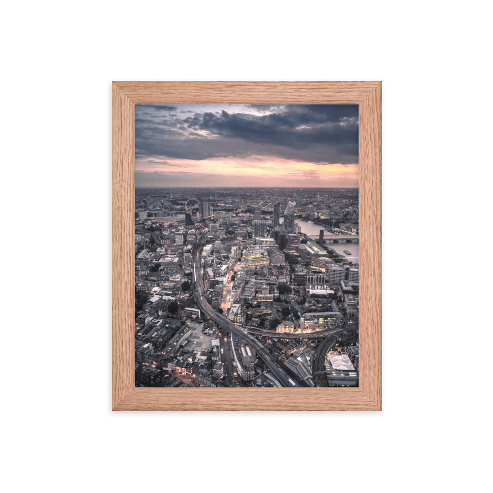 London Skyline Framed Print