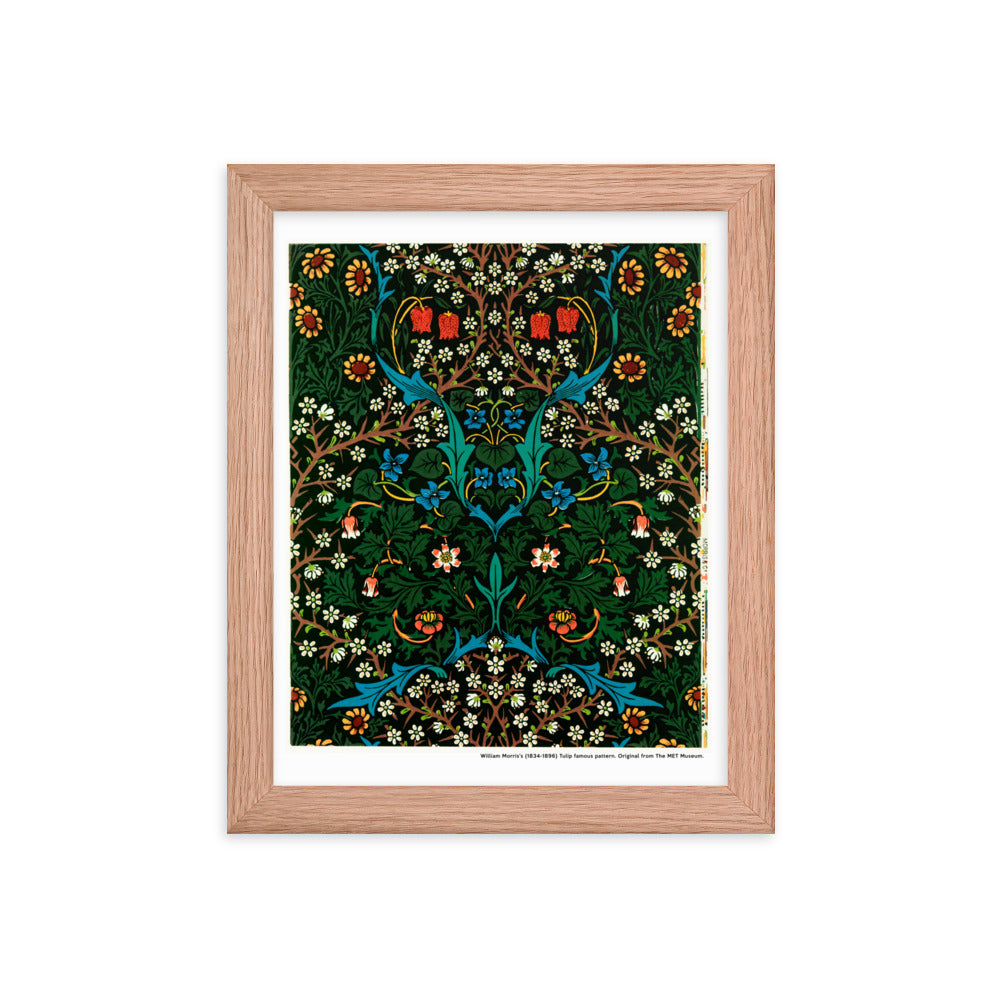 Tulip - William Morris Framed Print