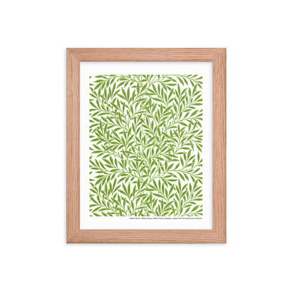 Willow Pattern - William Morris Framed Print