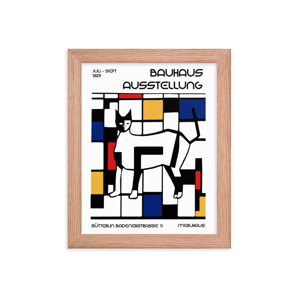 Bauhaus Austellung - Sütterlin Badenerstrasse Framed Print