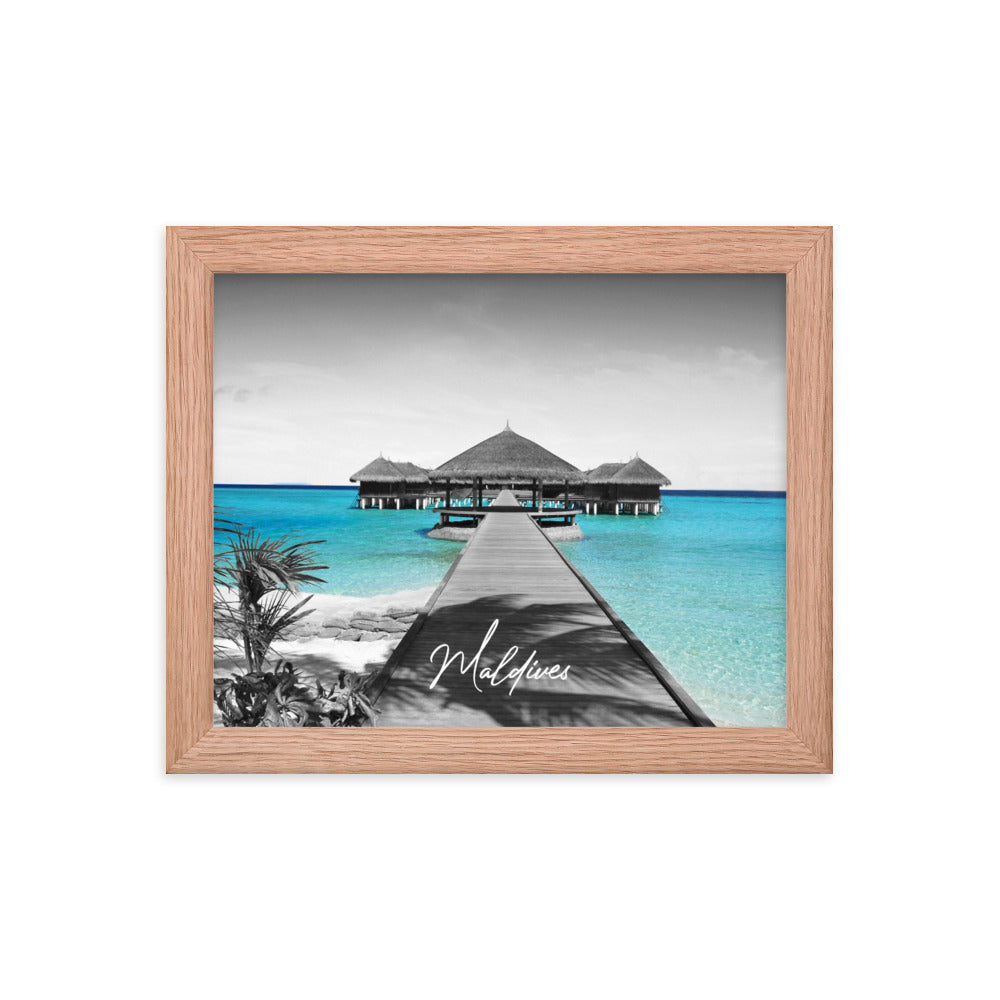 Maldives Framed Print