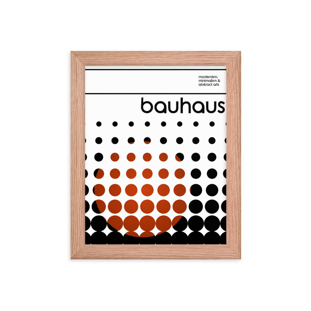 Bauhaus Transient Framed Print