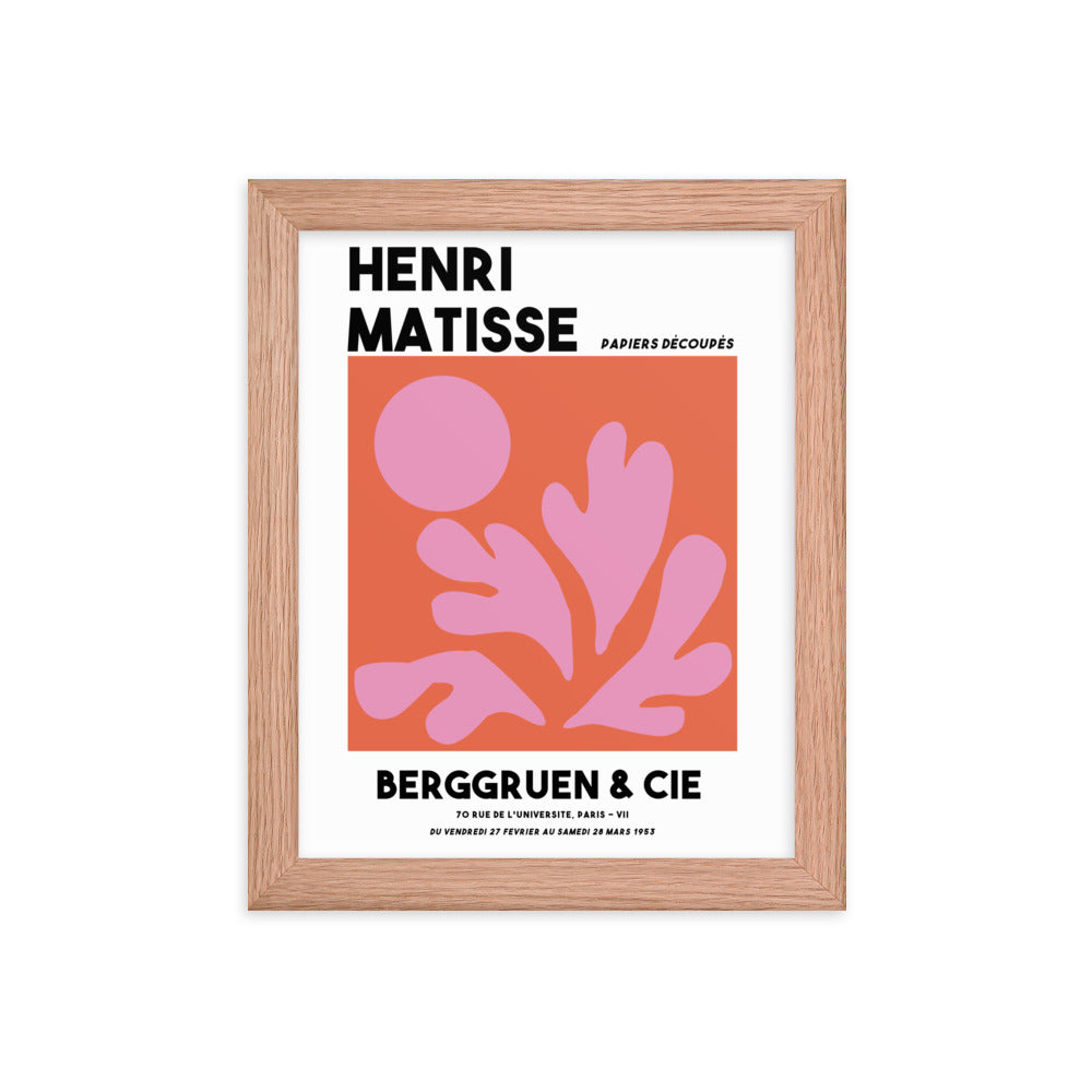 Matisse Berggruen Framed Print