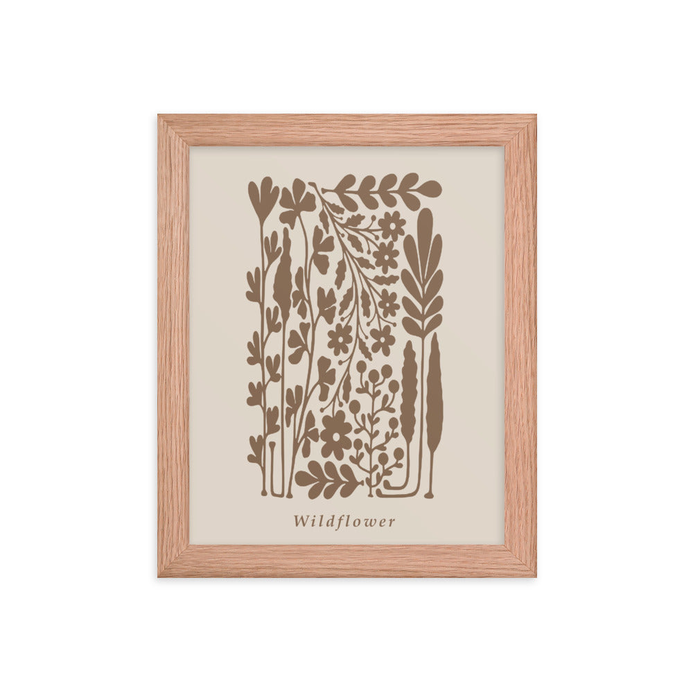 Wildflower Framed Print