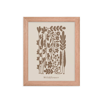 Wildflower Framed Print