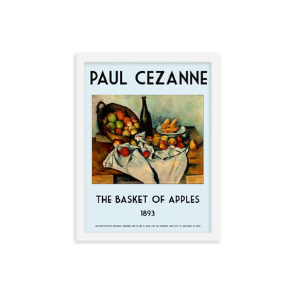 Basket of Apples by Paul Cezanne Framed Print