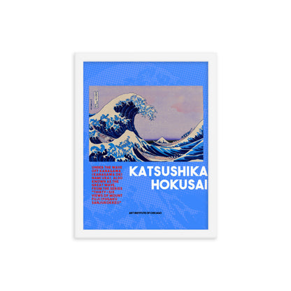 The Great Wave Off Kanagawa - Hokusai Framed poster