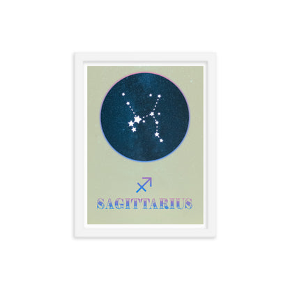 Sagittarius Zodiac Framed Print