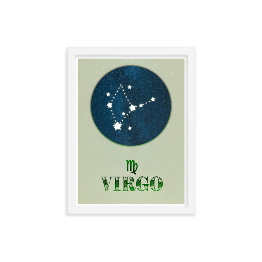 Virgo Zodiac Framed Print