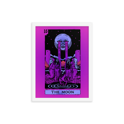 Moon - Tarot Card Framed Print