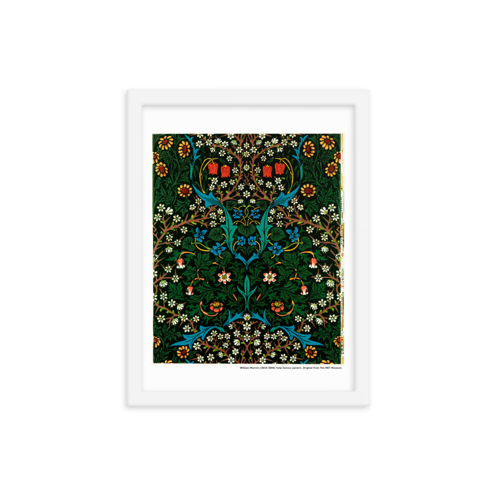 Tulip - William Morris Framed Print