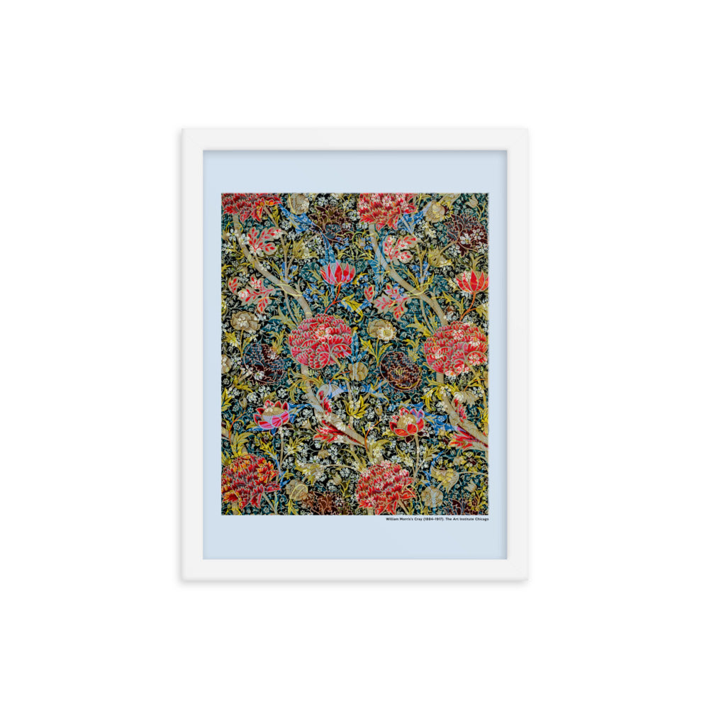 Cray - William Morris Framed Print