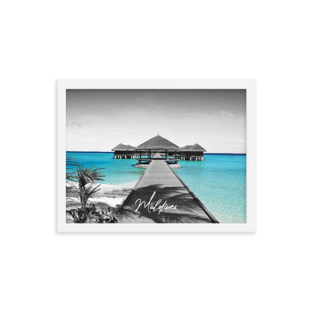 Maldives Framed Print