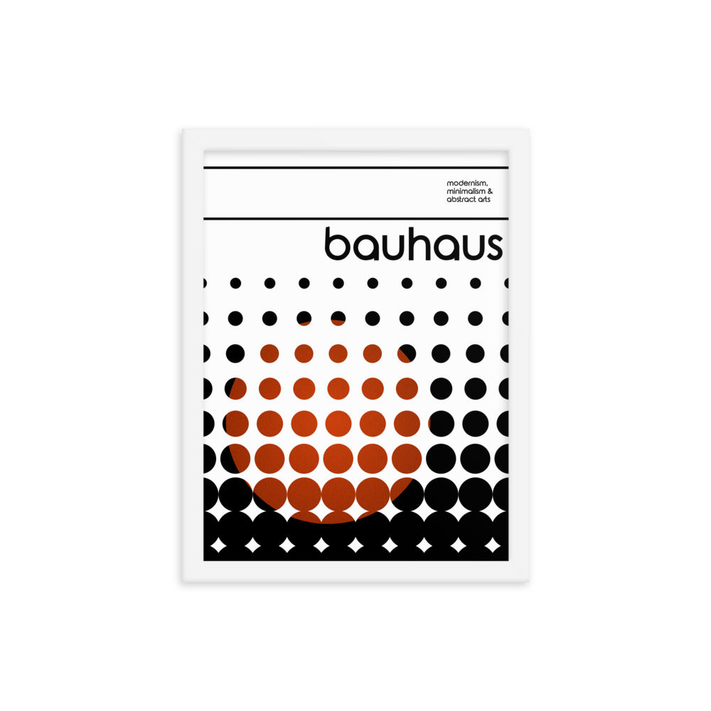 Bauhaus Transient Framed Print