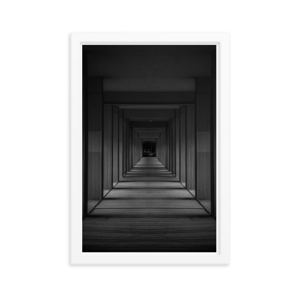 The Alley Framed Print