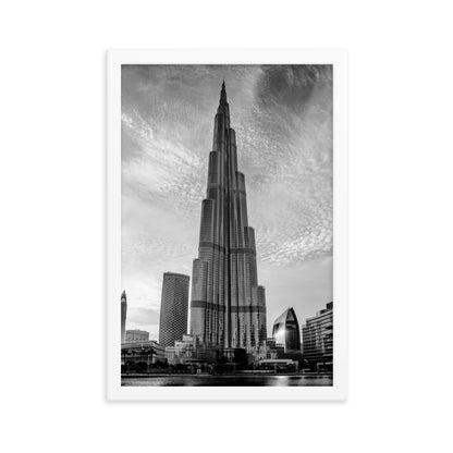 Burj Khalifa Framed Print
